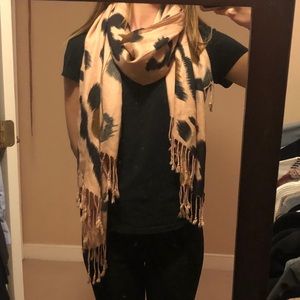 Leopard Print Scarf